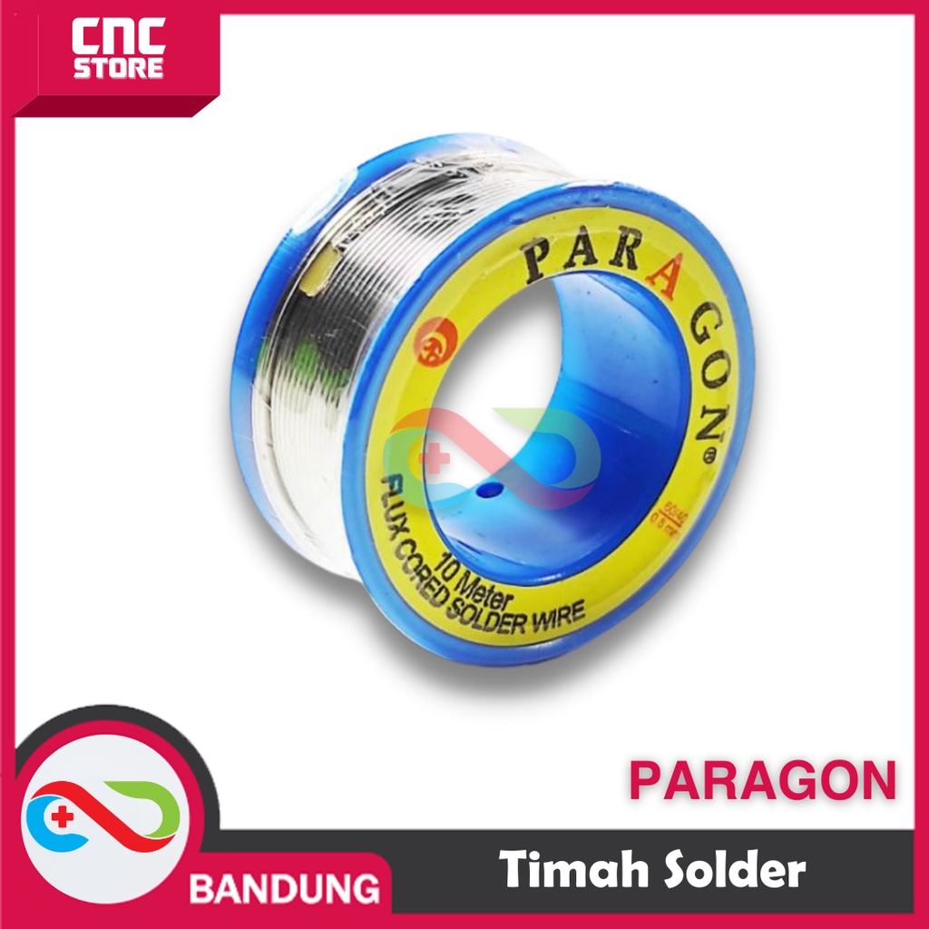 Jual TIMAH SOLDER ROLL KECIL PARAGON DIAMETER 0.8 PARAGON 1 ROLL 10 ...