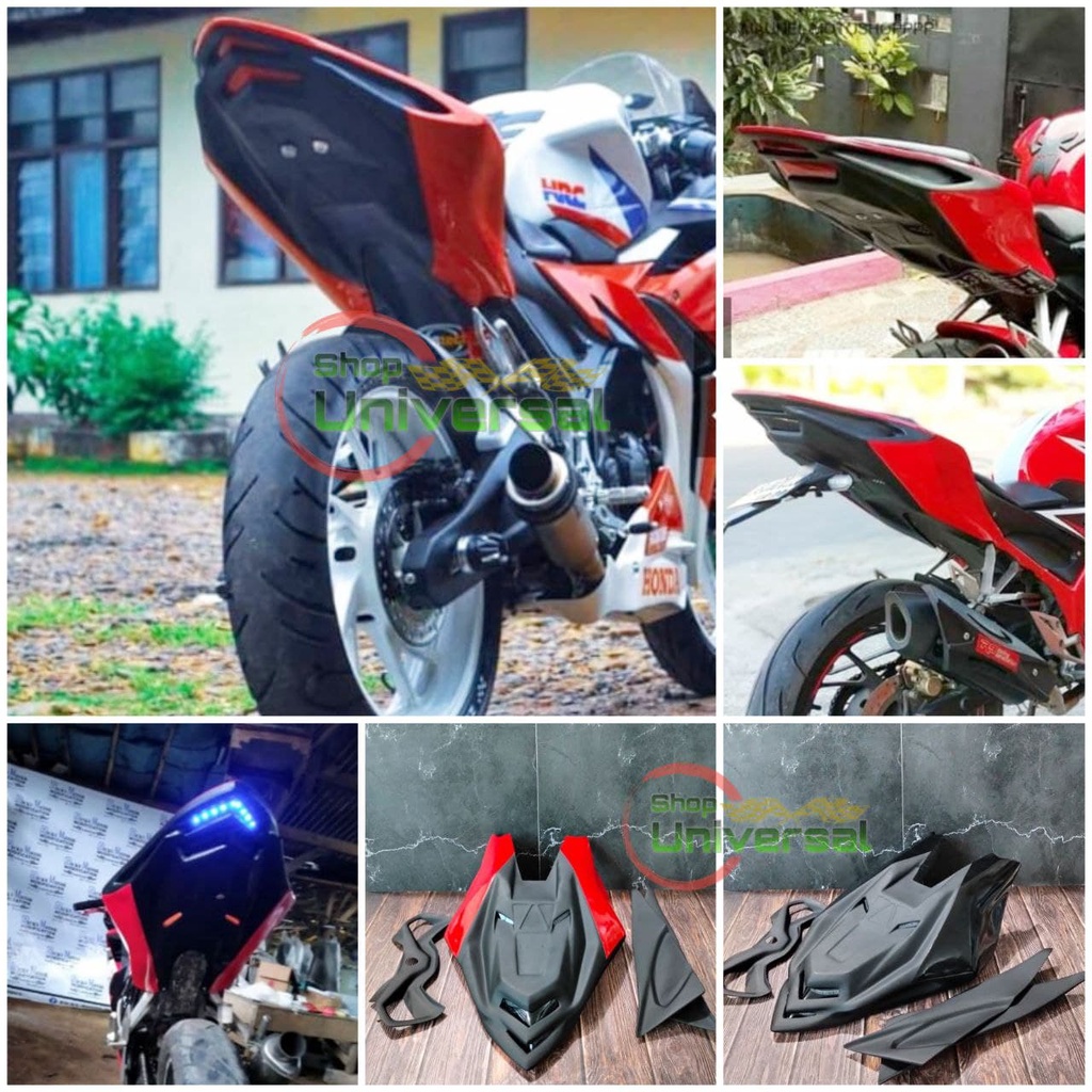 Jual Body Belakang Cbr R Facelift Model R Merah Glossy Dan Hitam Shopee Indonesia