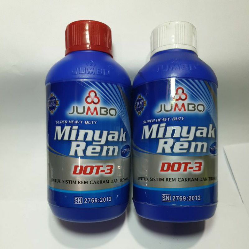 Jual 1 Botol Minyak Rem JUMBO DOT-3 NETRAL 300ml | Shopee Indonesia