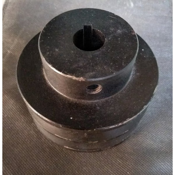 Jual Pulley puly puli B2 - 4 inch as 19 mm - Pully besi cor | Shopee ...