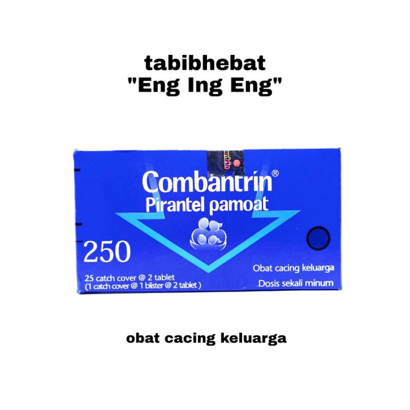 Jual Combantrin Obat Cacing 250 Kemasan BOX | Shopee Indonesia