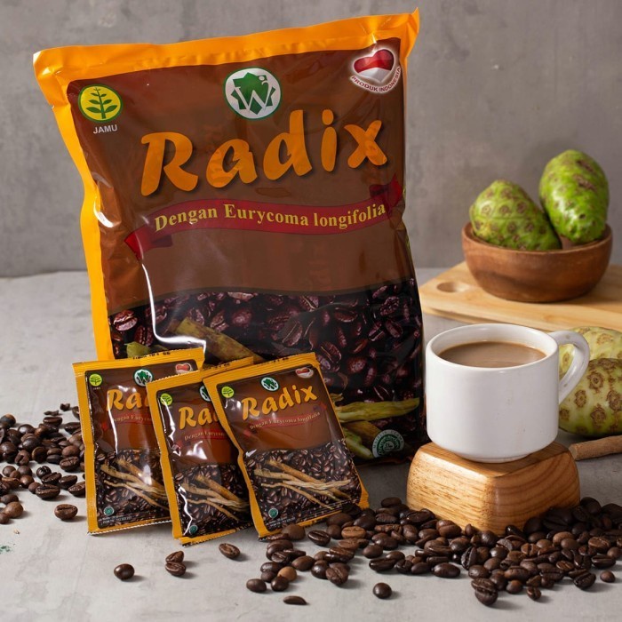 Jual radix wahida 30 sachet / kopi herbal radix wahida isi 30sachet ...