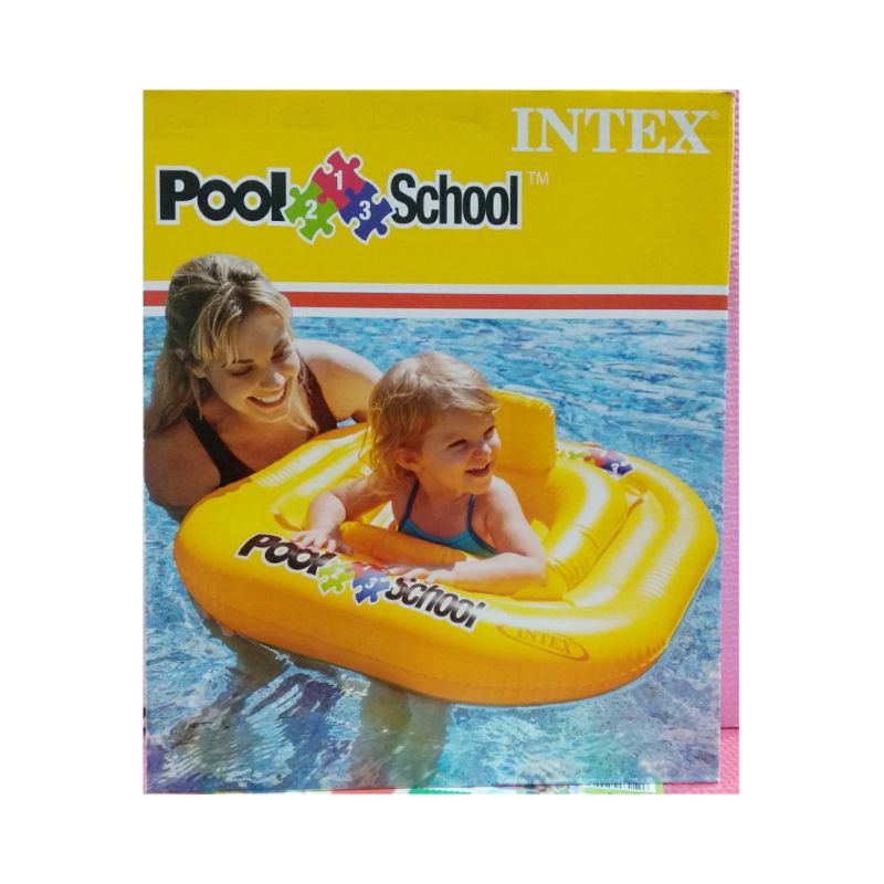 Jual ban renang anak intex DELUXE BABY FLOAT POOL SCHOOL STEP1 56587