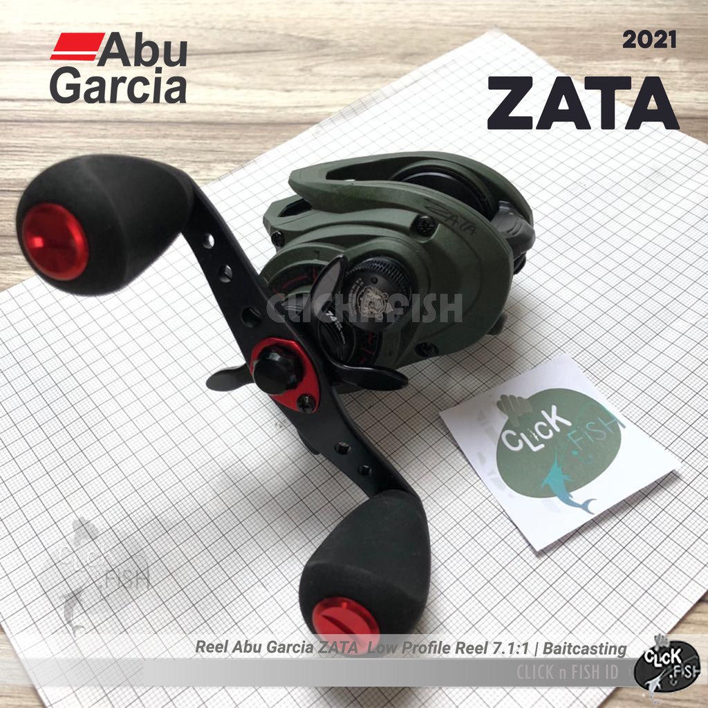 Jual New, Abu Garcia ZATA Low Profile Casting Reel 7.1:1 11BB- BC Reel  Terbaru Murah Berkualitas Terbaik