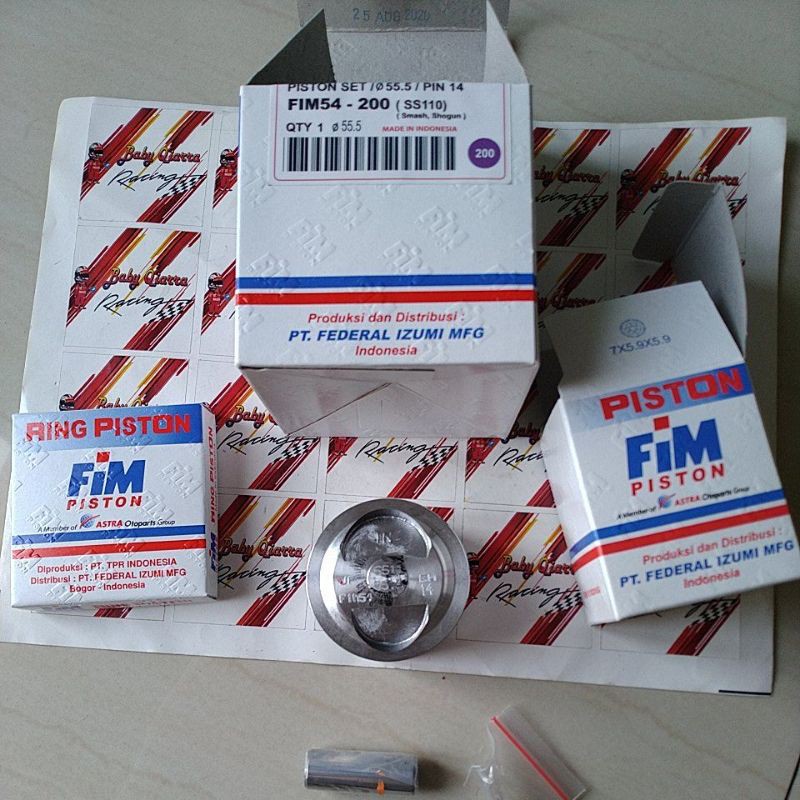 Jual Piston Kit Fim Izumi Racing Suzuki Smash Shogun Spin Skywave Diameter