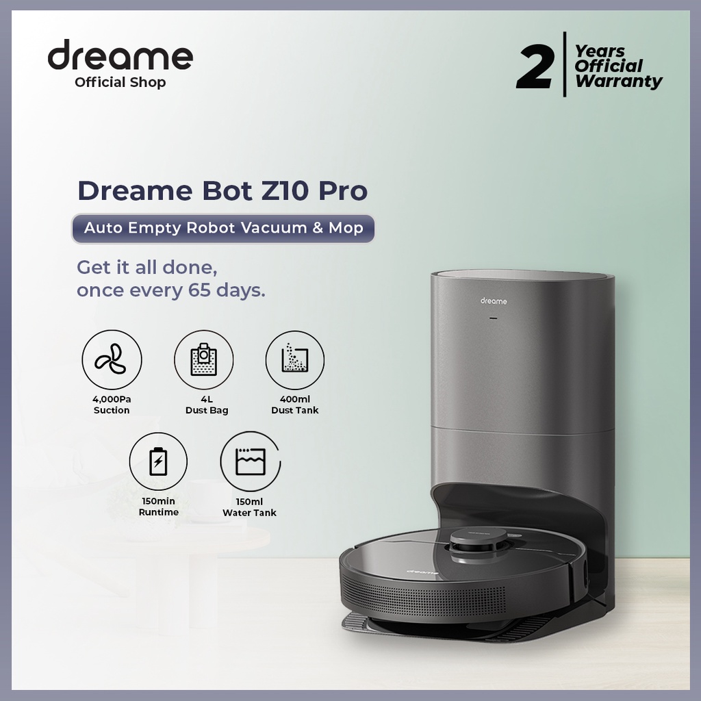 jual-dreame-bot-z10-pro-robot-vacuum-mop-4kpa-suction-auto-dust-collect