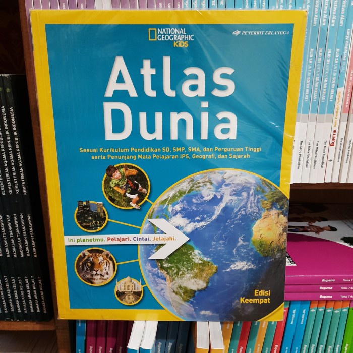 Jual ORIGINAL Atlas Dunia National Geographic Kids Edisi Keempat ...