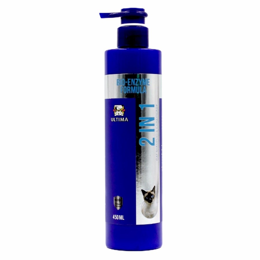 Jual New Ultima Cat Shampoo - 2IN1 SHAMPOO CONDITIONER 450ml with Pump ...