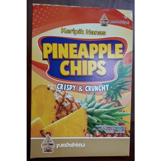 Jual Keripik Kripik Nanas 80 Gram Box Kayavit Pandubima Kingkresh