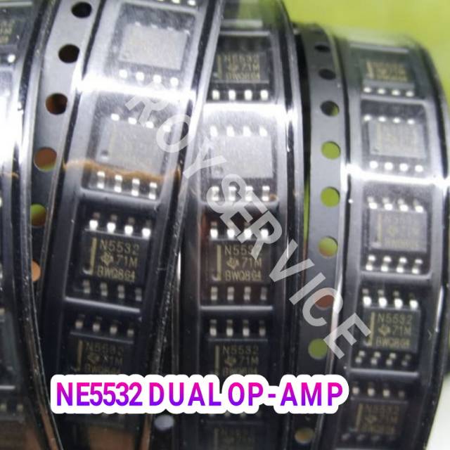 Jual IC NE5532 SMD / IC dual Op-Amp NE5532 | Shopee Indonesia