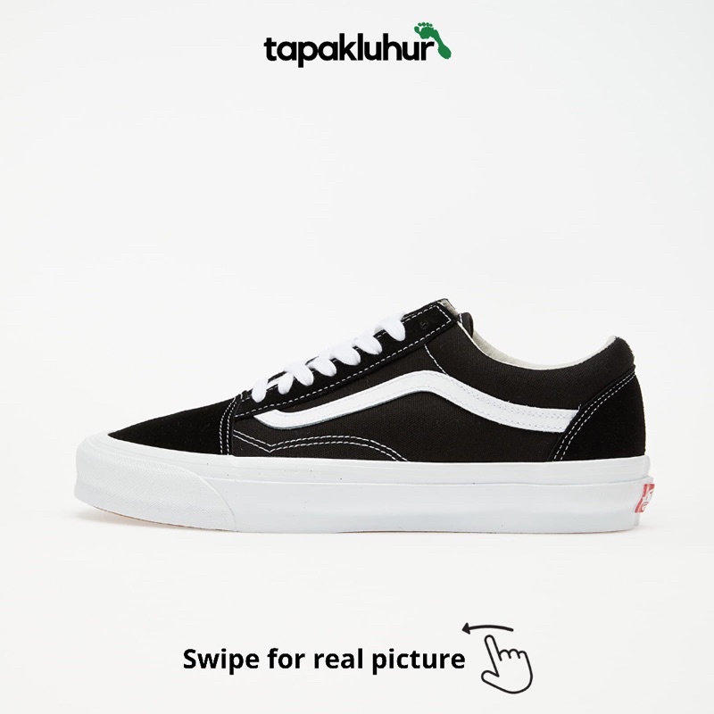 Jual VANS VAULT OG OLD SKOOL LX BLACK TRUE WHITE SPRING SUMMER 2020 ...