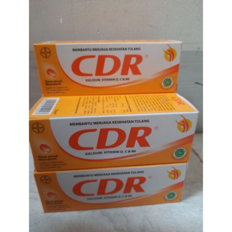 Jual Cdr Calcium D Redoxon All Variant / Multivitamin / Suplemen Tulang ...