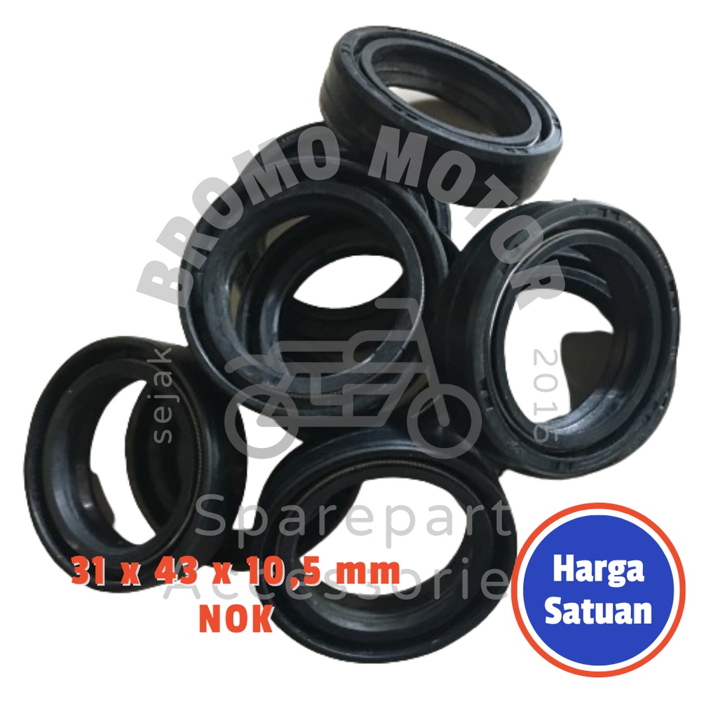 Jual Oil Seal Shock Depan Honda PCX ADV GL Pro MAX Tiger 200 Verza 150 CB150R Verza CBR150R 31 x