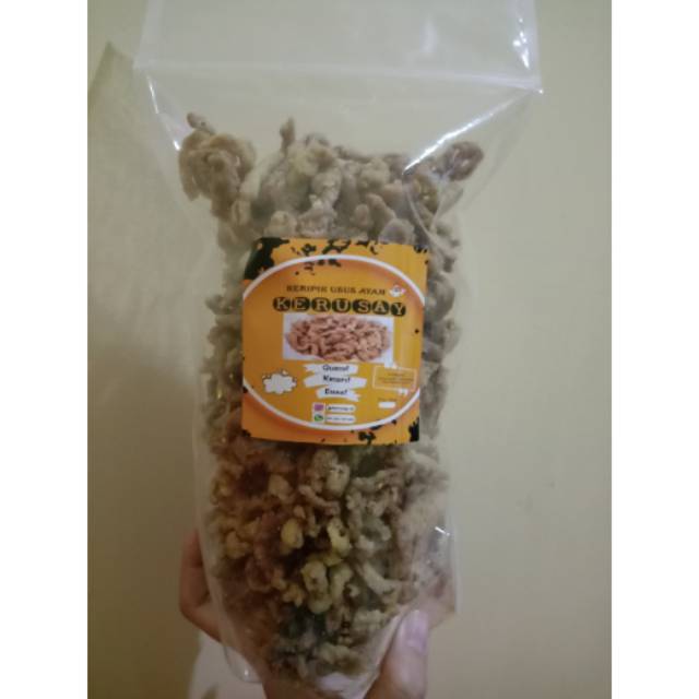 Jual Keripik Usus Ayam Kerusay Shopee Indonesia