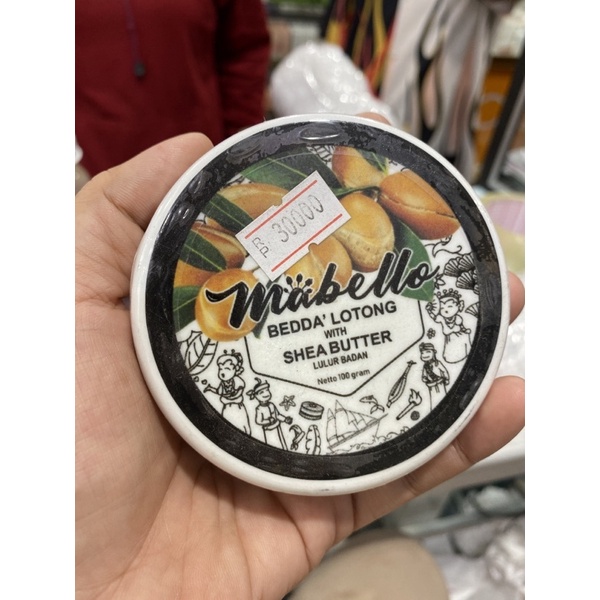 Jual Mabello Bedda Lotong with shea butter LULUR BADAN | Shopee Indonesia