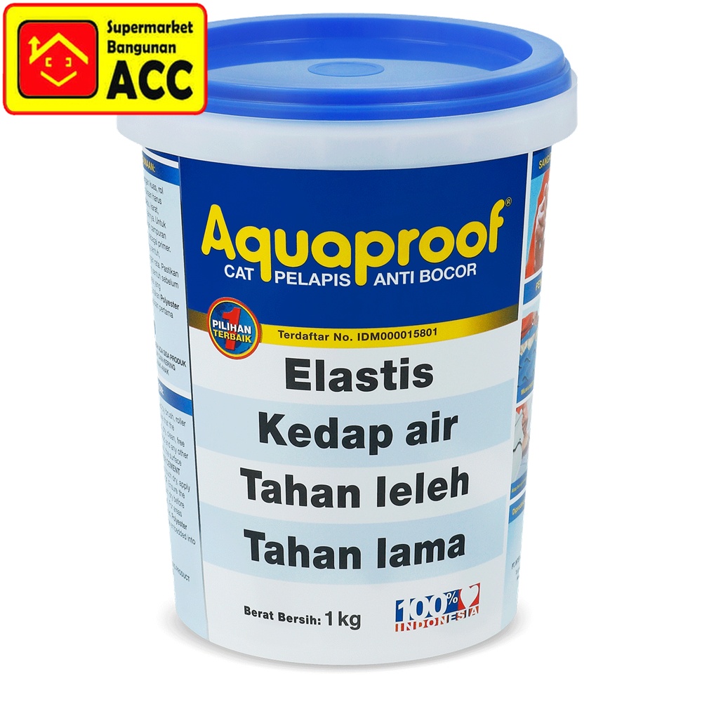 Jual Aquaproof Waterproofing Cat Pelapis Anti Bocor Kg Shopee Indonesia