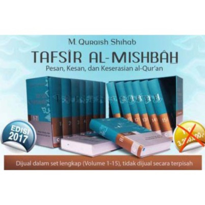 Jual Tafsir Al-Mishbah Set Lengkap Oleh M Quraish Shihab | Shopee Indonesia