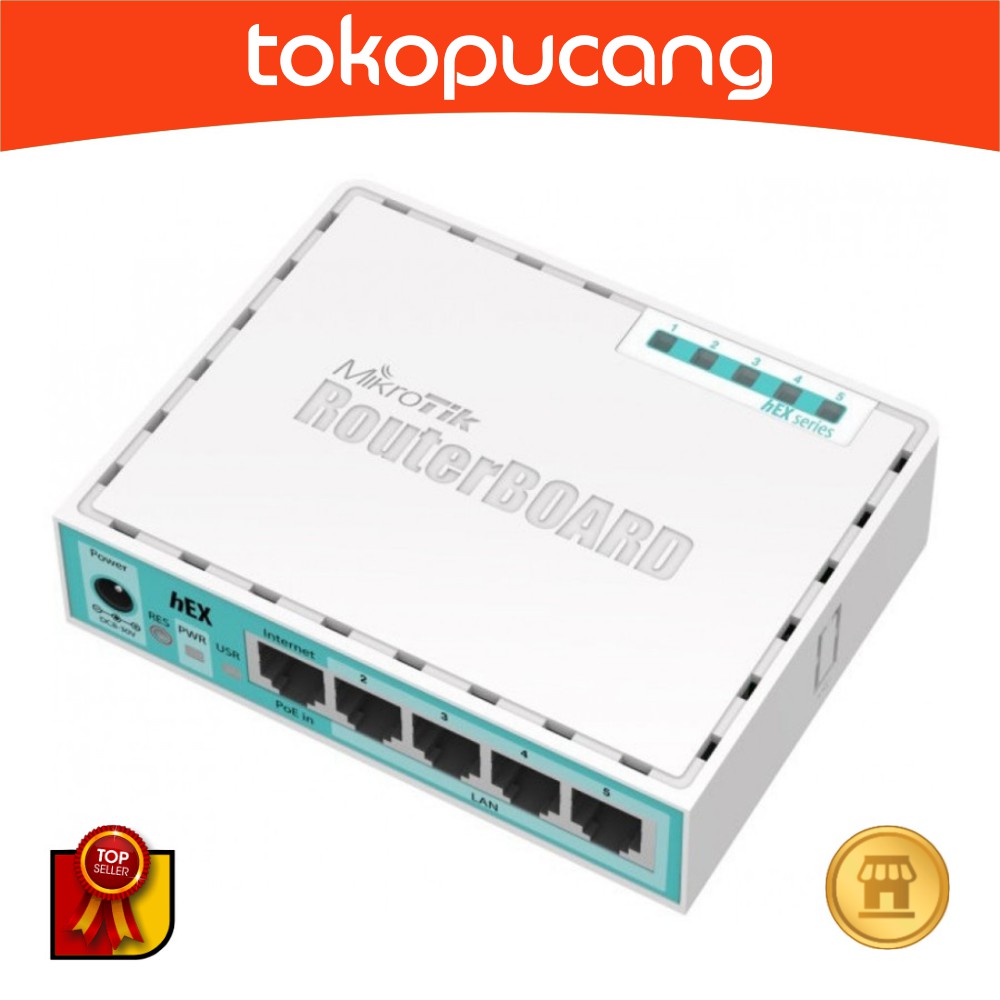 Jual Mikrotik RB750Gr3 HEX RB750 GR3 Router Board Hotspot lisensi lv 4 ...