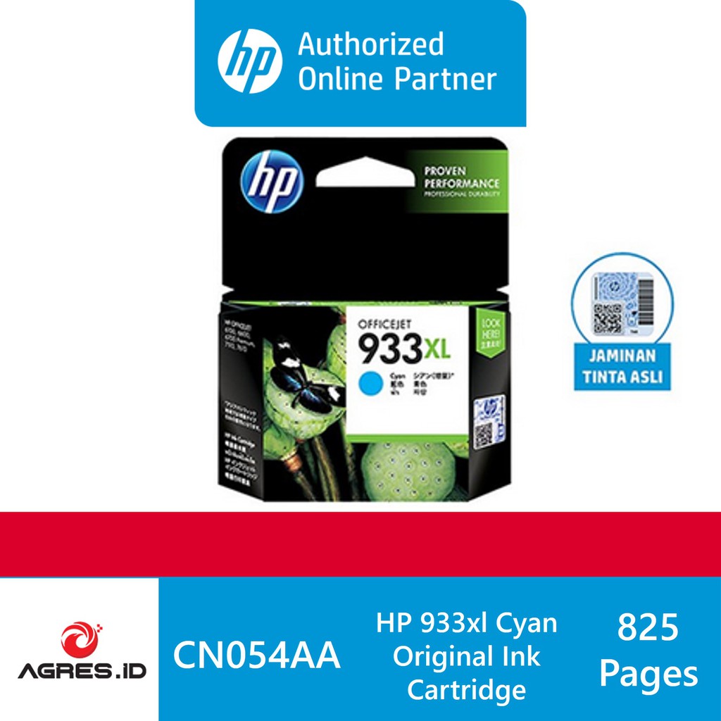 HP 933XL Original Cyan Patrone - Hochwertiger Tintenstrahldruck