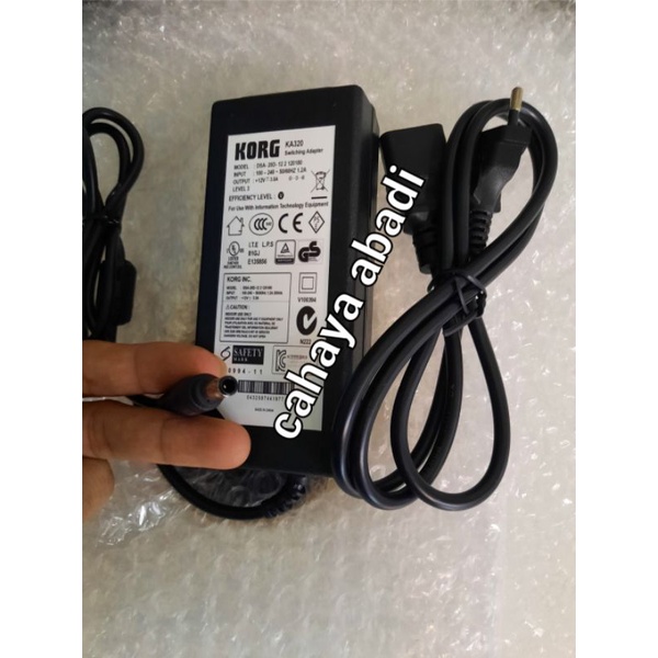 Chargeur Adaptateur 12V Pour Clavier Arrangeur Korg PA500 PA-500 - Alimentation Secteur