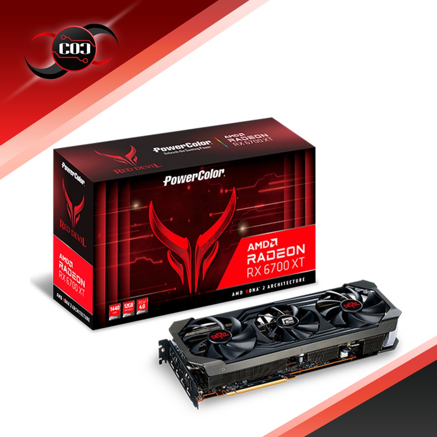 Jual PowerColor Radeon RX 6700 XT 12GB GDDR6 Red Devil | Shopee Indonesia