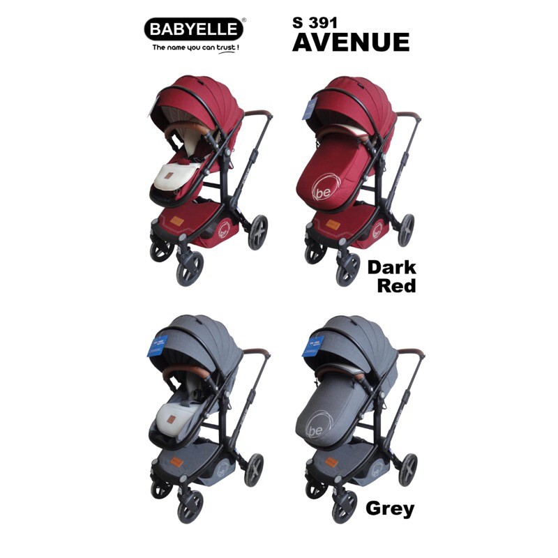 Stroller Baby Elle Avenue S 391