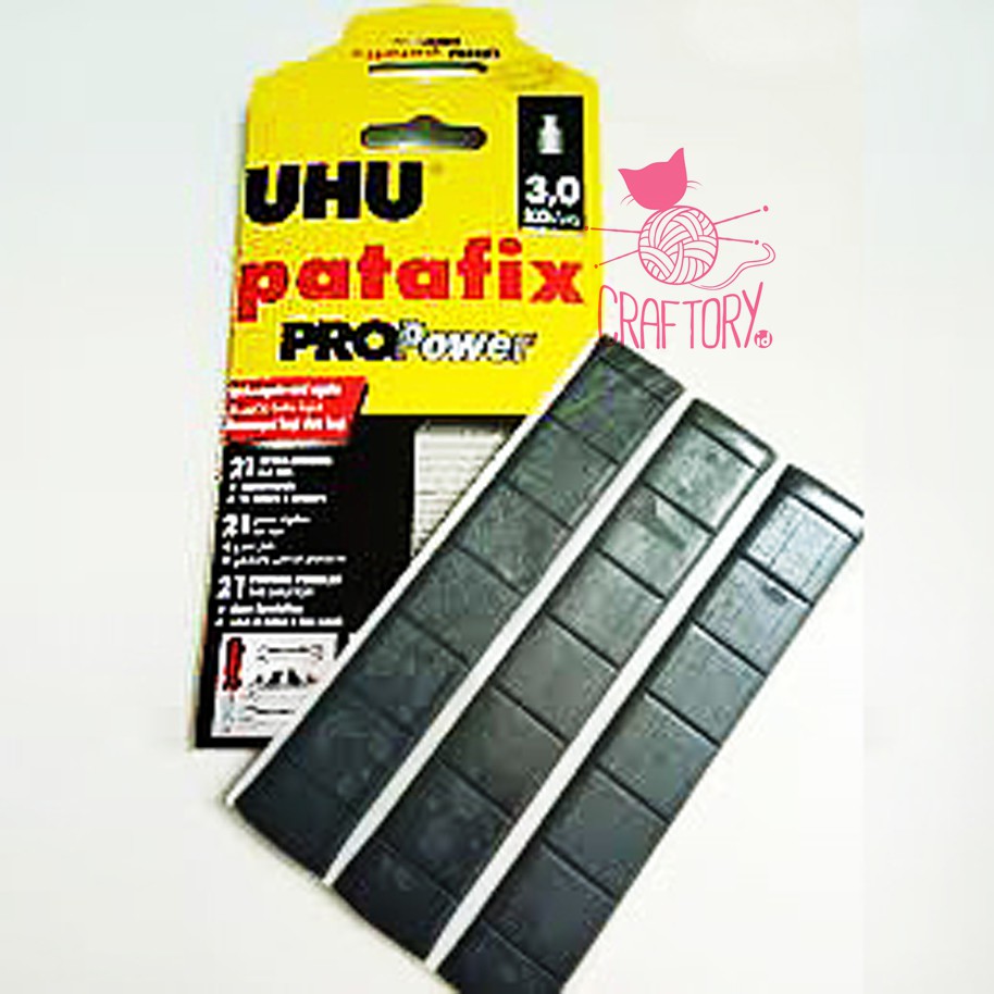 Jual Uhu Patafix Pro Power 3.0 kg/21 PADS-lem potong ultra strong