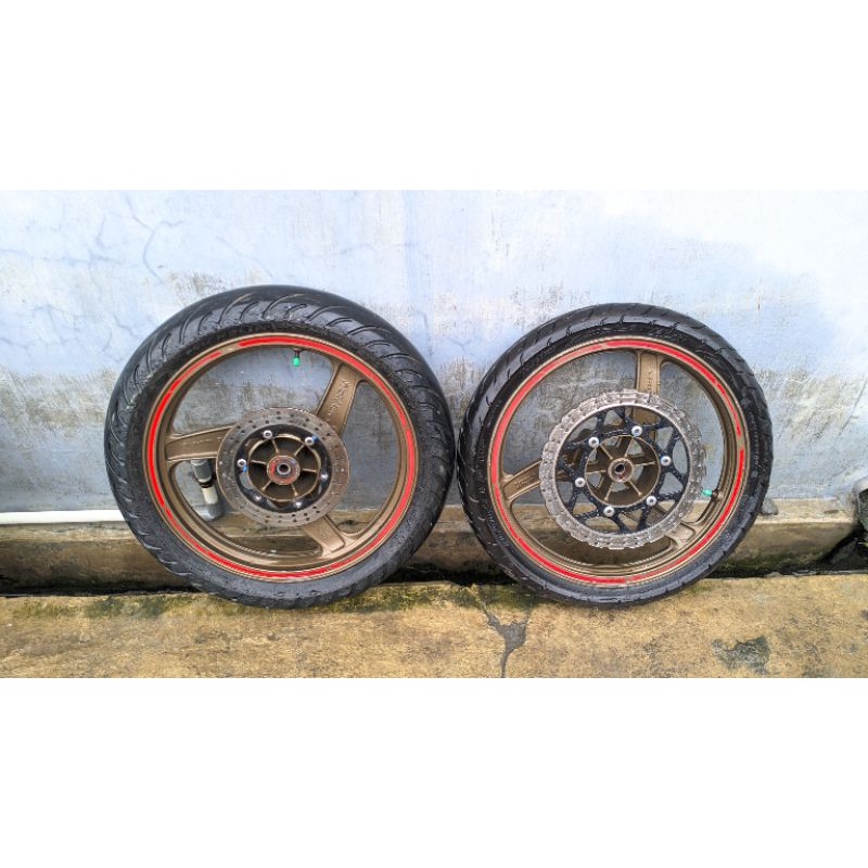Jual velg ninja rr original fullset ban dan piringan original copotan ...