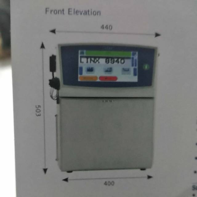 Jual mesin printer inkjet coding / printer expired date LINX | Shopee ...