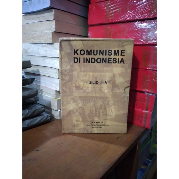 Jual KOMUNISME DI INDONESIA JILID I-V PUSJARAH TNI BUKU ORIGINAL ...