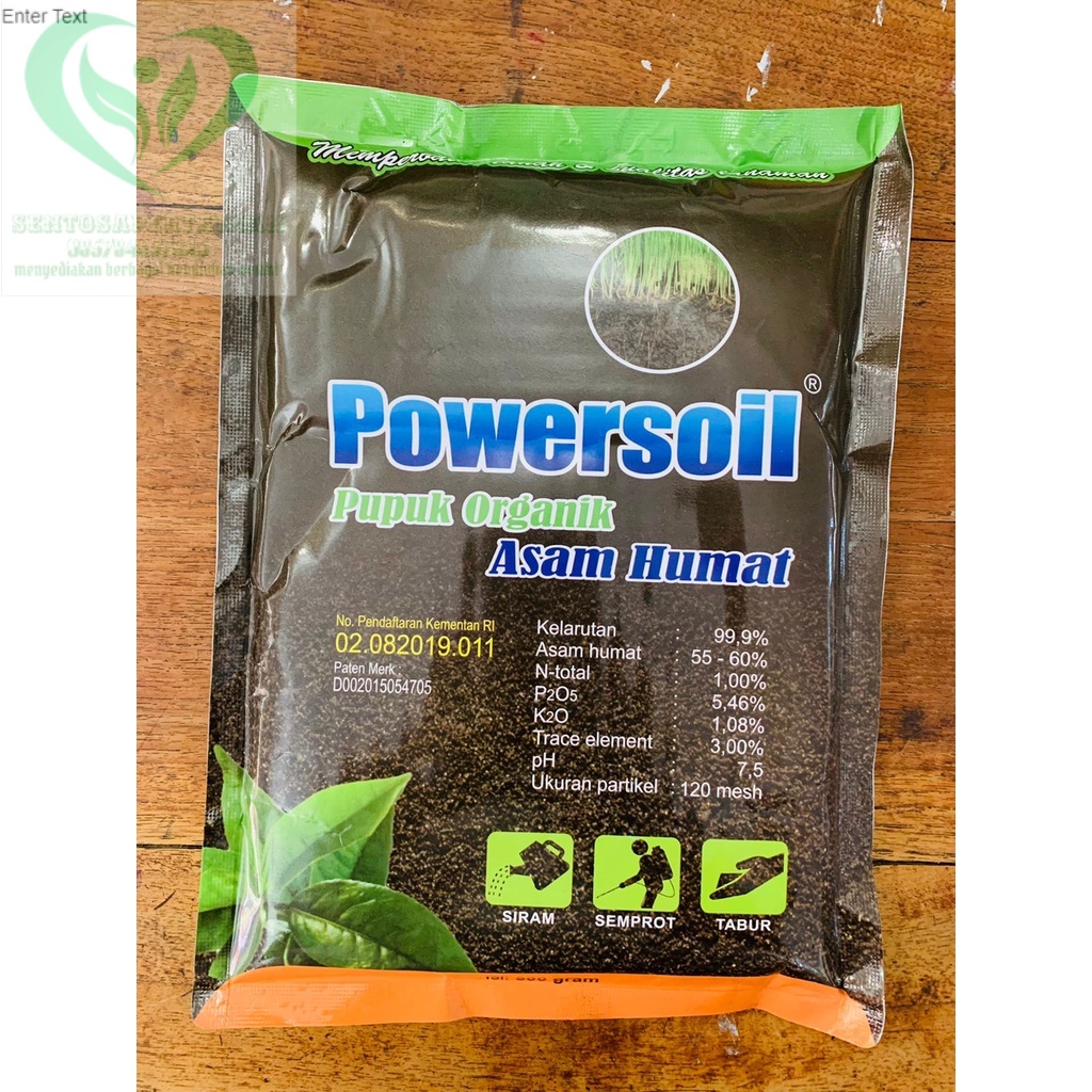 Jual Pupuk Organik Asam Humat Powersoil Isi Gr Dr Mitra Merdeka Tani Shopee Indonesia