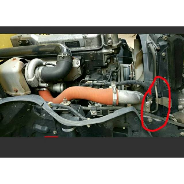 Jual Pipa selang air radiator canter original KTB | Shopee Indonesia