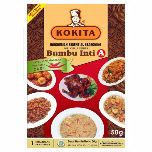 Jual KOKITA BUMBU INTI A / INTI B / INTI C / INTI D 50gr - BUMBU MASAK ...