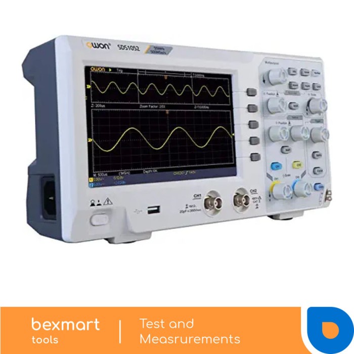 Jual OWON SDS1052 / SDS 1052 Digital Storage Oscilloscope 50Mhz ...