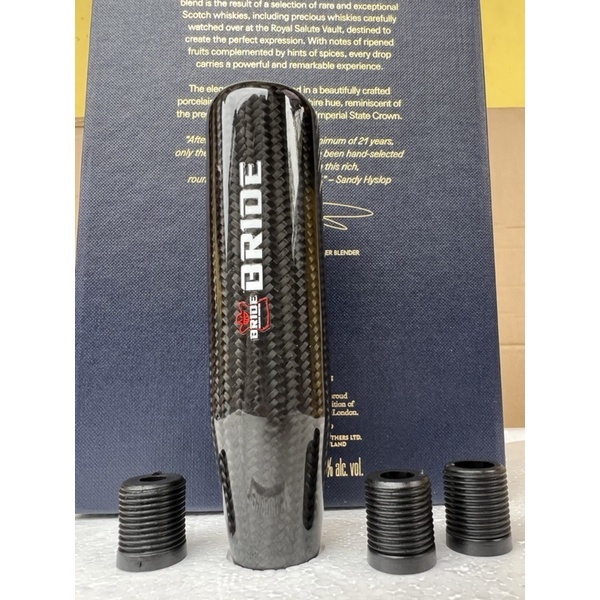 Jual gear SHIFT KNOB BRIDE CARBON FIBER KNOB MOBIL MANUAL / MATIC
