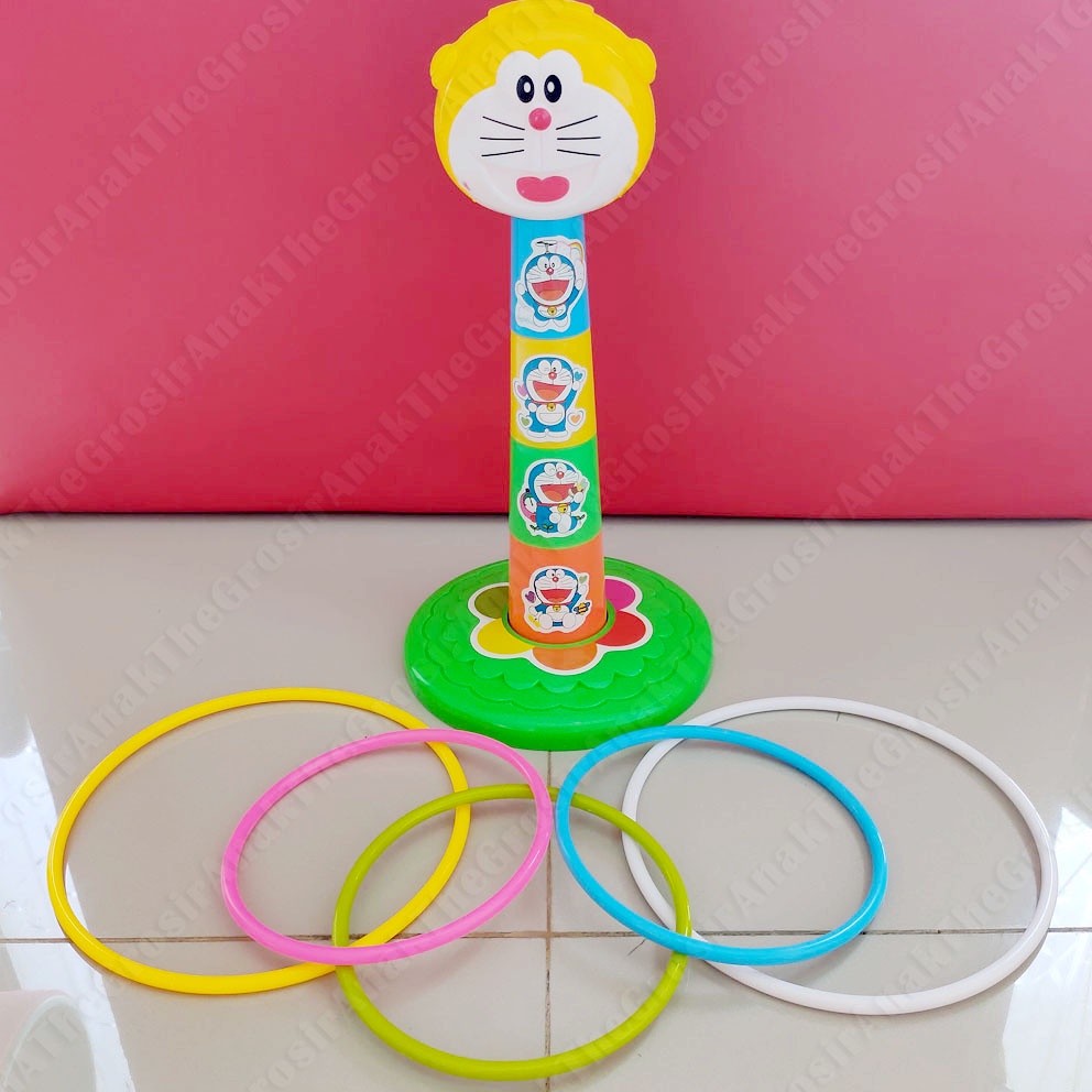 Jual TGA 3in1 Gelas Susun Freezebee Ring Toss Mainan Lempar Cincin ...