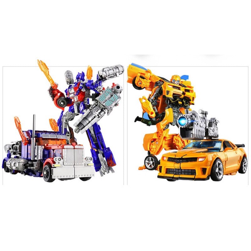 Jual Robot Transformers Bumblebee Optimus Prime Mainan Robot ...