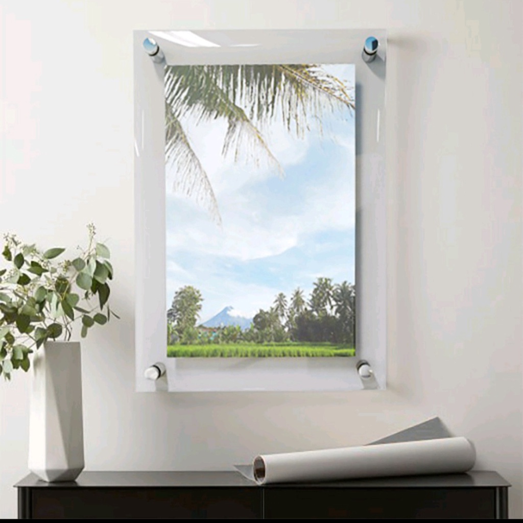Jual Frame Akrilik Jepit 60 x 84 / Poster Frame Acrylic Marga Cipta ...
