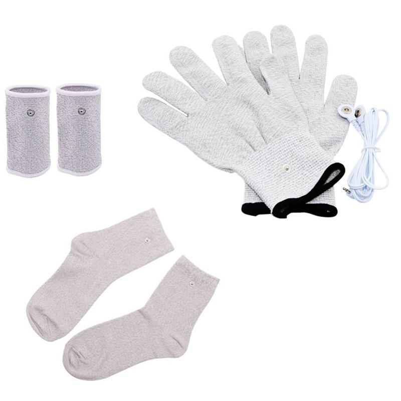 Jual PREORDER Electrode Socks Bracers Gloves Cable for TENS Machine