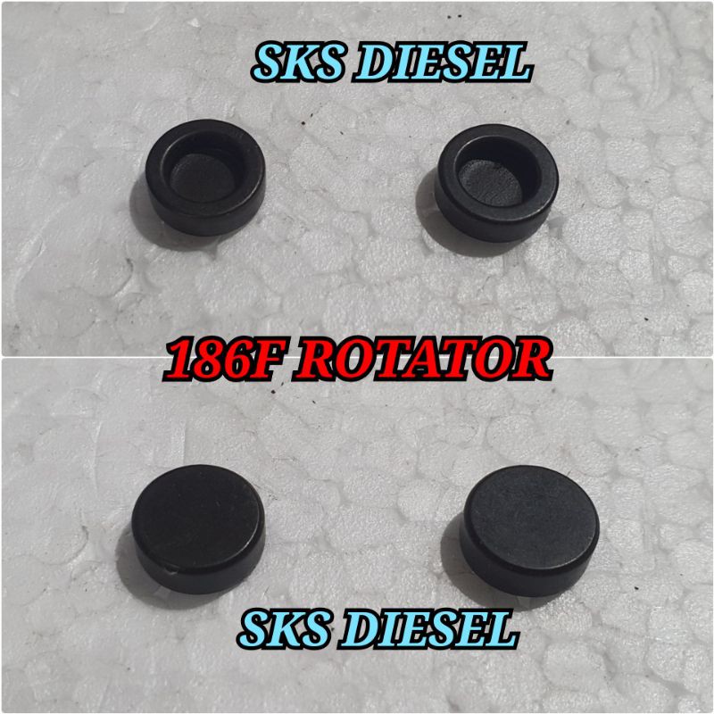 Jual 186F 186FA Cap Valve Rotator Topi Klep Mesin Diesel Genset Silent