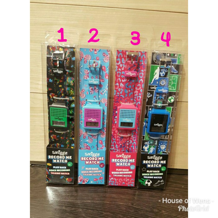 Jual SMIGGLE RECORD ME WATCH - JAM TANGAN ANAK SMIGGLE | Shopee Indonesia