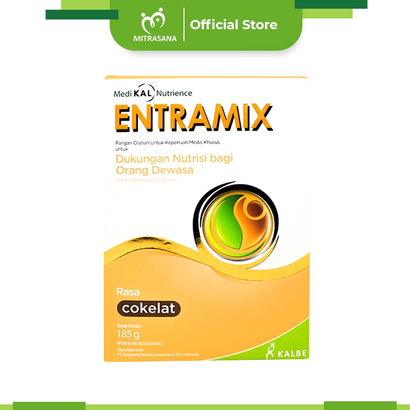 Jual Entramix Coklat/vanilla 174 Gr - Nutrisi atau Susu Untuk Lansia ...