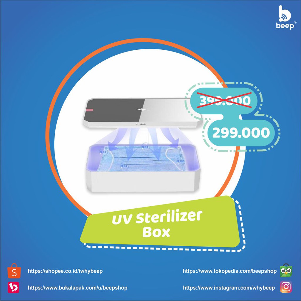 Jual UV light box / Box Lampu UV Ultra Violet Disinfection Kotak