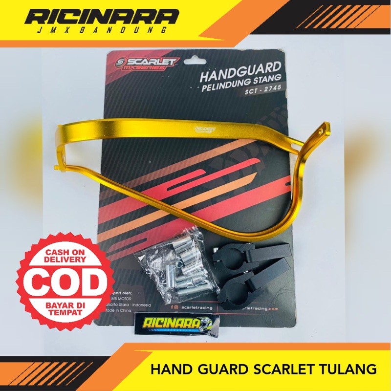 Jual Handguard Scarlet tulang Besi -Hand guard scarlet orange blue ...