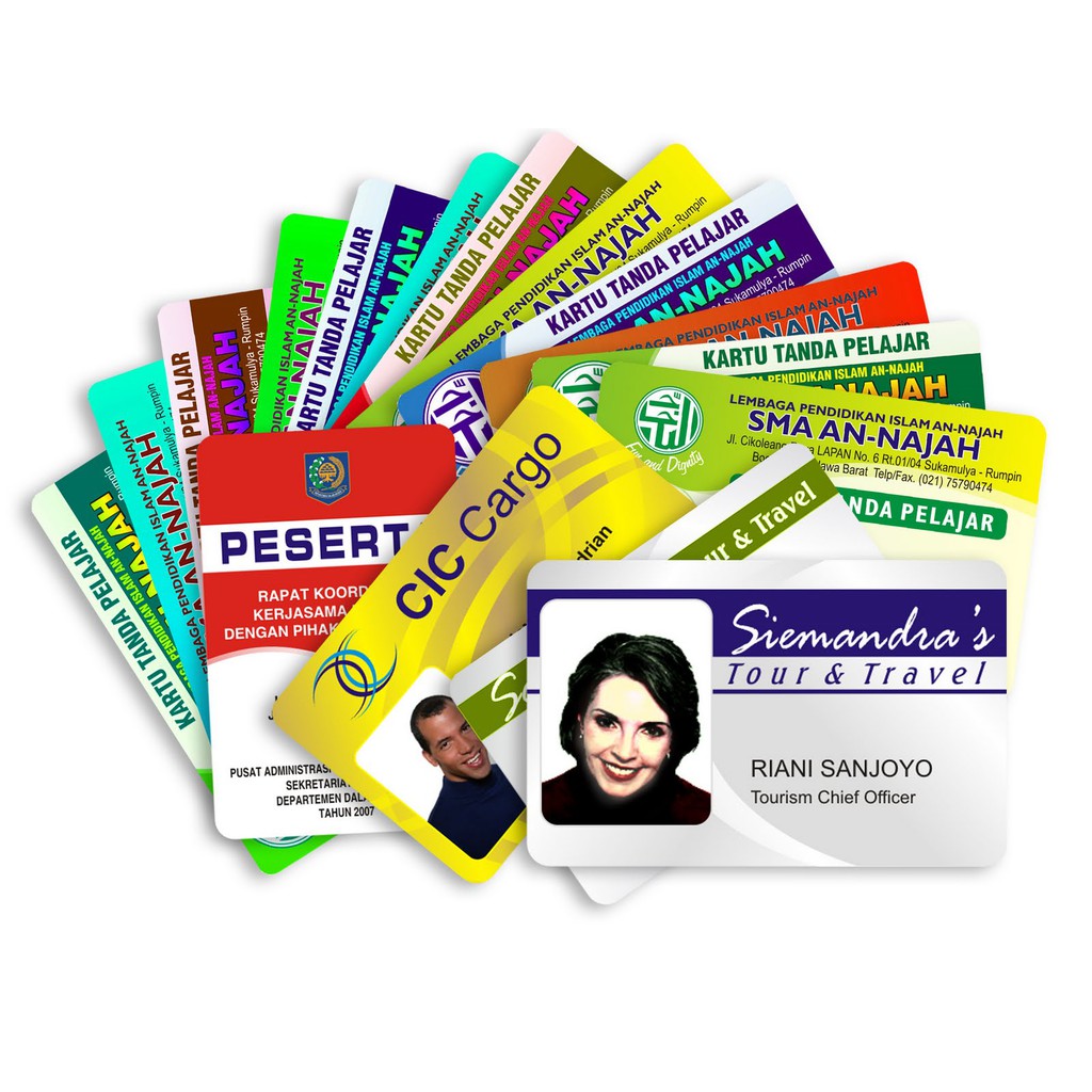 Jual Cetak Id Card Murah Pvc Cetak Member Card Cetak Kartu Nama Pvc