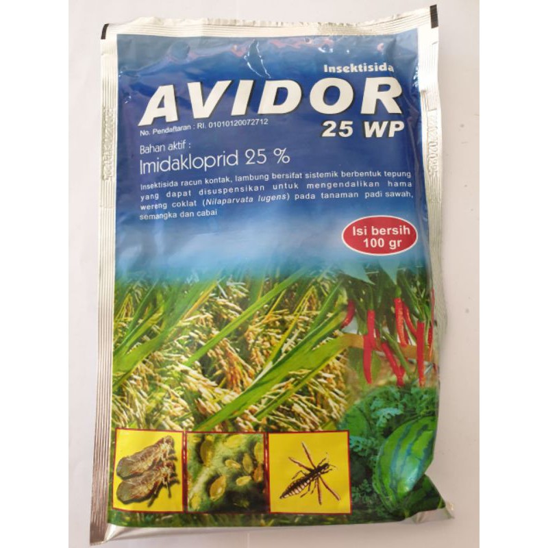 Jual insektisida avidor 25wp isi 100 gram | Shopee Indonesia