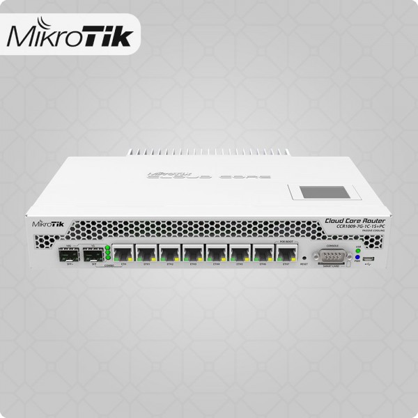 Jual Mikrotik Cloud Core Routers CCR1009-7G-1C-1S+PC | Shopee Indonesia