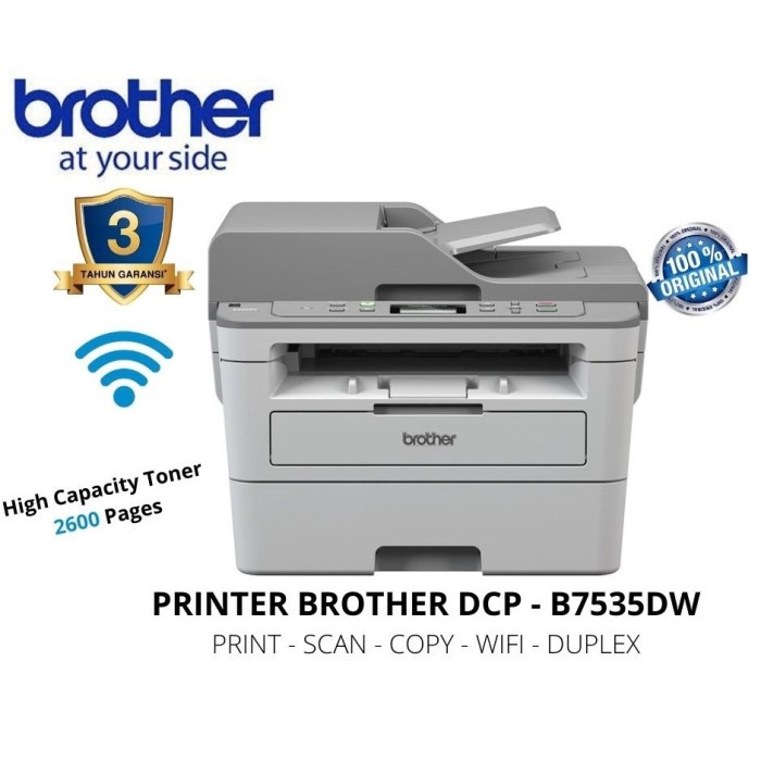 Jual BROTHER DCP-B7535DW Printer Laser Mono AIO B7535 Duplex WiFi ...