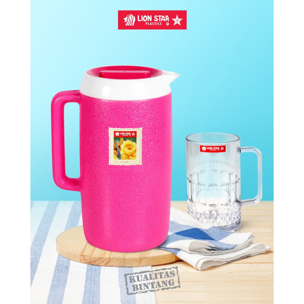 Jual Teko Water Jug 25l Eskanpitcher Eskan Waterjug 25l Water Jug Lion Star Shopee 7252