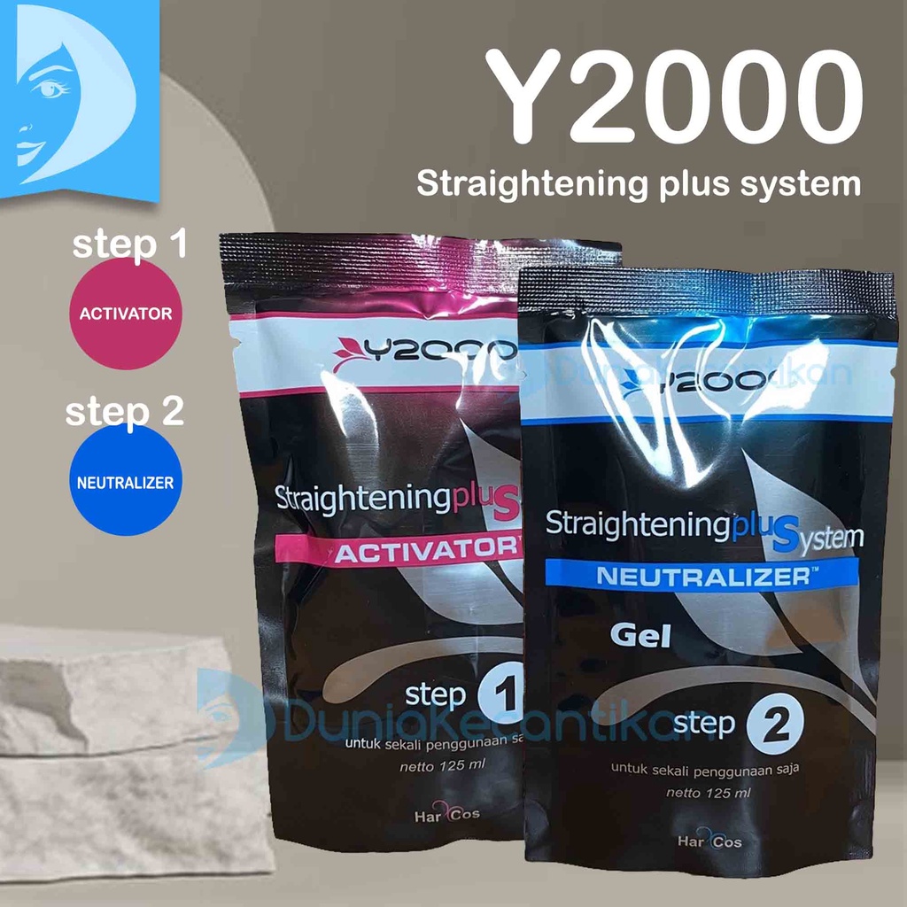 Jual Y2000 Hair Straightening Paket Pelurus Rambut Rebonding Smoothing ...